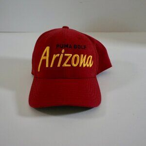 Puma Golf City Collection Arizona SAMPLE HAT RARE Maroon Yellow